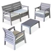 Holiday HK-800 Miami Set Bahçe Mobilyası Balkon Seti