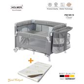 Holmer Coolstyle Multi Pro Gri Anne Yanı Beşik Park Yatak