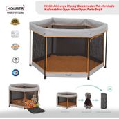 Holmer Eurostyle Oyun Alanı - Park Yatak - Oyun Parkı gri