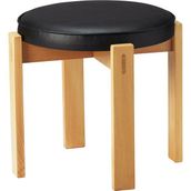 Holmsjö Tabure Kayın Siyah 42 cm - Siyah - Ahşap Rengi