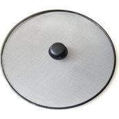 Home 29 cm Yağ Sıçratmaz Tel Kapak – Üstten Tutmalı Metal Kızartma Kapağı, Tava Üstü Sı