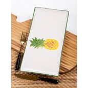 Home Ananas Dekorlu Sunum Tabağı 36X16CM