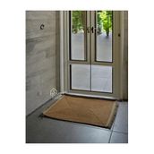 Home Turko Jüt Kare Paspas Saçaklı Paspas, Banyo Paspası, Kapı Önü Paspas, Hediyelik Ev Eşyası Hasır 40 x 70
