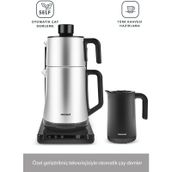 Homend Smart Royaltea Plus 1781H 2in1 Inox Çay ve Türk Kahve Makinesi