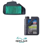 Honda Activa 125 Liqui Moly Yağ Ve Hava Filtre Bakım Seti Bs0010