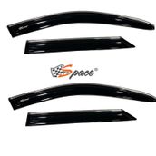 Honda Civic 2001-2005 Krom Cam Rüzgarlığı