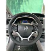 Honda Civic Fb7 Araca Özel Dikmeli Direksiyon Kılıfı (Mikrofiber Kristal Karbon)