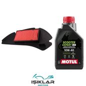 Honda Honda Dylan 150 Motul Yağ Ve Hava Filtre Bakım Seti Bs0037