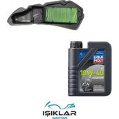 Honda Pcx 21 24 Liqui Moly Yağ Ve Hava Filtre Bakım Seti Bs0012