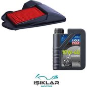 Honda Spacy Alpha Liqui Moly Yağ Ve Hava Filtre Bakım Seti Bs0036