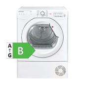 Hoover HL C9LG-17 B Sınıfı 9 Kg Çamaşır Kurutma Makinesi Beyaz