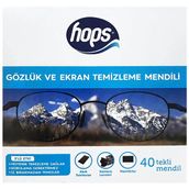 Hops Gözlük Ve Ekran Temizleme Mendili 40 Yaprak
