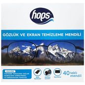 Hops Gözlük Ve Ekran Temizleme Mendili 40 Yaprak