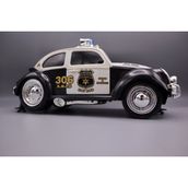 Hot Rod Patrol Uzaktan Kumandalı Klasik Vosvos Polis Arabası LED Işıklı 1:16 Ölçekli