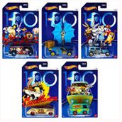 Hot Wheels HMV73 HLK29 HLK30 HLK31 HLK32 HLK33 Özel Seri Disney Warner Bros 100. Yıl Temalı Arabalar