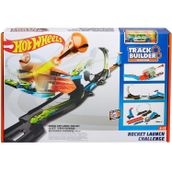Hot Wheels HW Track Builder Süper Fırlatma Aksiyonu Yarış Seti