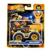 Hot Wheels JDV96-JDW06 Motosaurus Monster Trucks Bigfoot Trophy Şampiyonları Tekli Arabalar