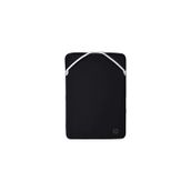 Hp 14.1" Çift Taraflı Fermuarsız Neopren Laptop Kılıfı Siyah Gümüş 2F2J1Aa