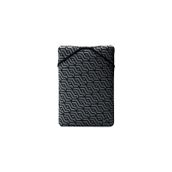 Hp 15.6" Çift Taraflı Fermuarsız Neopren Laptop Kılıfı Geometrik Siyah 2F2L0Aa