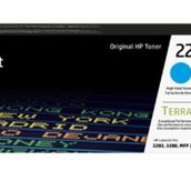 HP 222X-W2221X Mavi Yüksek Kapasiteli Orijinal Toner