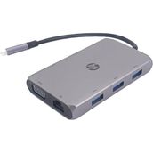HP 4 in 1 Docking Station Type- C to 3*USB 3.0 – 1*RJ45(1000M)