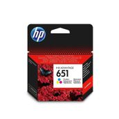 HP 651-C2P11AE Renkli Orjinal Kartuş