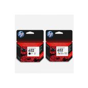 HP 652 Siyah Renkli Orijinal Seti