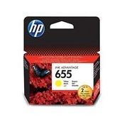HP 655 Sarı CZ112AE Kartuş