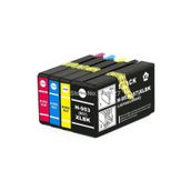 HP 7720 953XL Tüm Renkler Yüksek Kapasiteli Muadil Kartuş Seti
