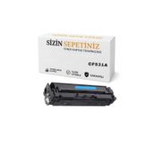 HP Cf531A M180N-M181F Mavi Muadil Toner