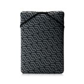 HP - PC Protective Çift Taraflı Dizüstü Bilgisayar Kılıfı, 14 inç (35.6 cm), Çift Taraflı Tasarım, Geometrik/Siyah