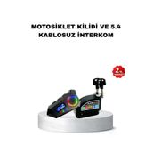 Hsc bilişim klt8912733555080 Bluetooth 5.4 İntercom Ve Alarmlı Disk Kilidi Seti Güçlü Ses Ve Güvenlik