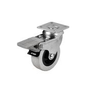 Hts 254 52 mm Tablalı Döner Frenli Mobilya Tekeri