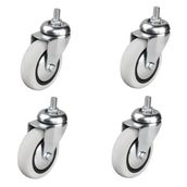 Hts 352 4 Adet 74 mm 3/8 Vidalı Mobilya Tekeri