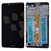 Huawei Mate 7 Siyah Çıtalı Uyumlu Lcd Ekran Dokunmatik