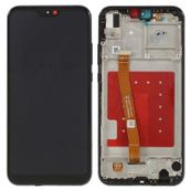 Huawei P20 lite Dokunmatik Siyah Çıtalı Lcd Ekran