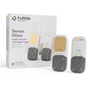 Hubble Connected Sense Glow Gece Işıklı Bebek Telsizi – Uzun Menzilli Dijital Ses Monitörü ve Audio Monitor