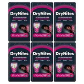 Huggies Drynites Kız 4-7 Yaş 17-30 kg Emici Gece Külodu
