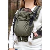 Huggyberry Softy Bebek Kangurusu - Zeytin Yeşili 20 kg Taşıma Kapasitesi ile Ergonomik Tasarım