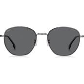 Hugo Boss 206838KJ156M9 Gri Erkek Güneş Gözlüğü