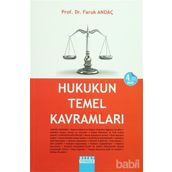 HUKUKUN TEMEL KAVRAMLARI - FARUK ANDAÇ
