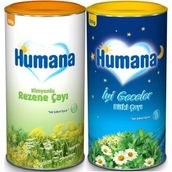 Humana Kimyonlu Rezene 200 gr + İyi Geceler 200 gr Anne Bebek Çayı