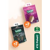 Humm Organic Organik Tuzlu Grissini Atıştırmalık Paketi - 4 adet (2 çeşit)