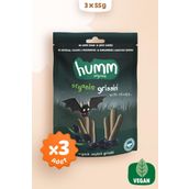 Humm Organic Organik Vegan Zeytinli Grissini Atıştırmalık Paketi - 3 adet