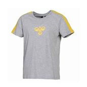 Hummel 911344-2006 Gri Pocatello Kısa Kollu Erkek Çocuk T-shirt
