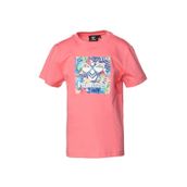Hummel 911634-2224 Baskılı Pembe Kız Çocuk T-Shirt