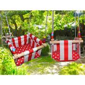 Hupim Bebek Salıncağı Beşik - Dekoratif Ahşap Bebek Hamağı