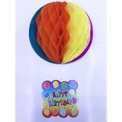 Huramarketing Happy Birthday Dekor 55 cm Kağıt Süs