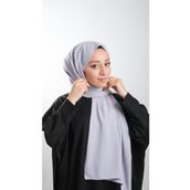 Hürrem Bone 202103_46 Taş Medine İpeği Sade Düz Klasik Şal
