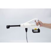 HX-4000 Şarjlı Yüksek Basınçlı Araç Yıkama Makinesi – 290 Psı, 21 V/4000 Mah Çift Batarya, Köpük Hazneli - beyaz - 010 - Beyaz
